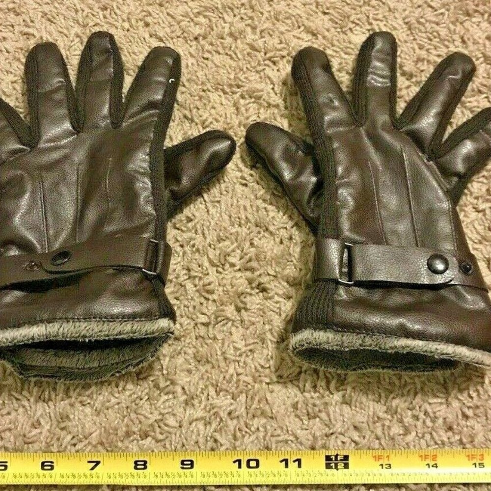 Men's Brown Gloves